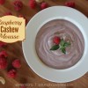 Raspberry Cashew Mousse title image